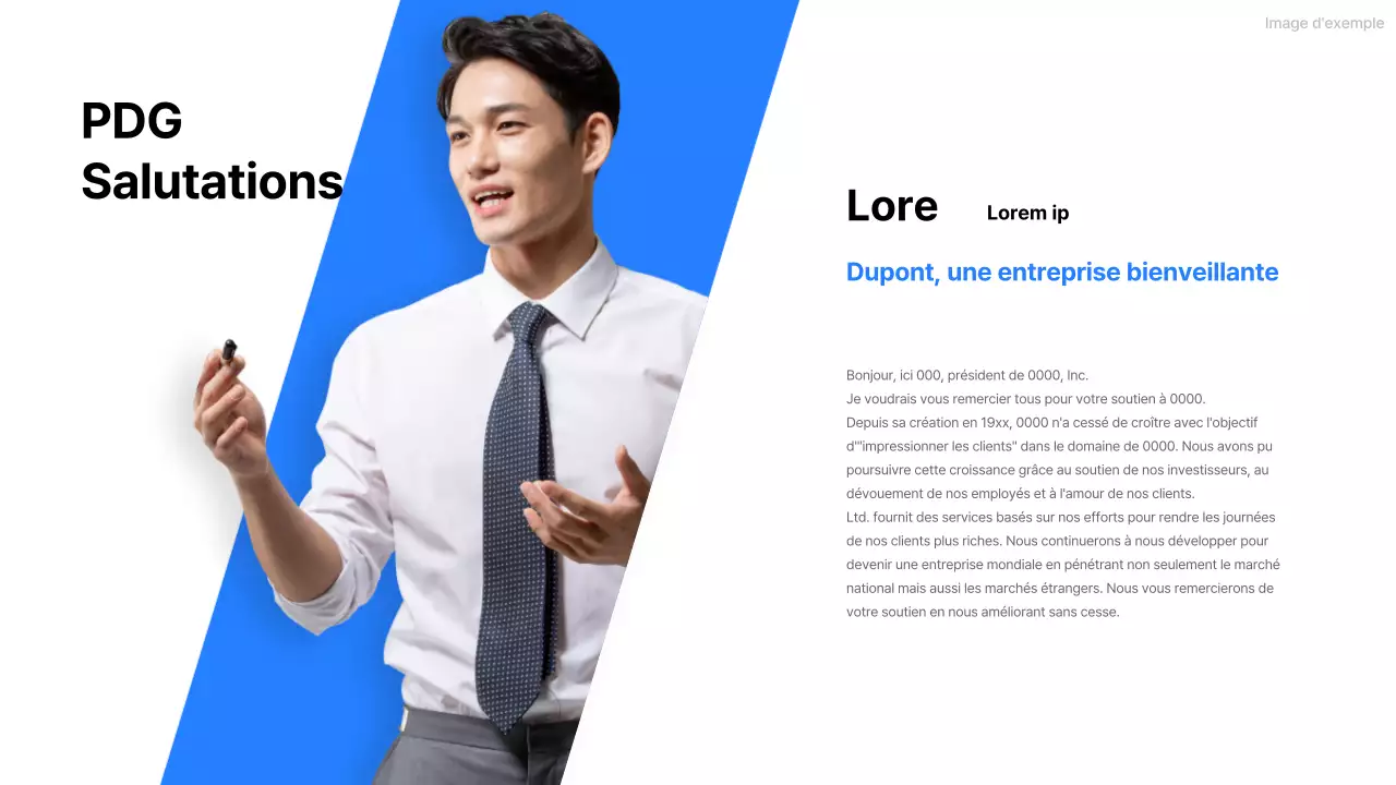 Introduction à un arc-en-ciel de messages d'accueil modernes pour les chefs d'entreprise