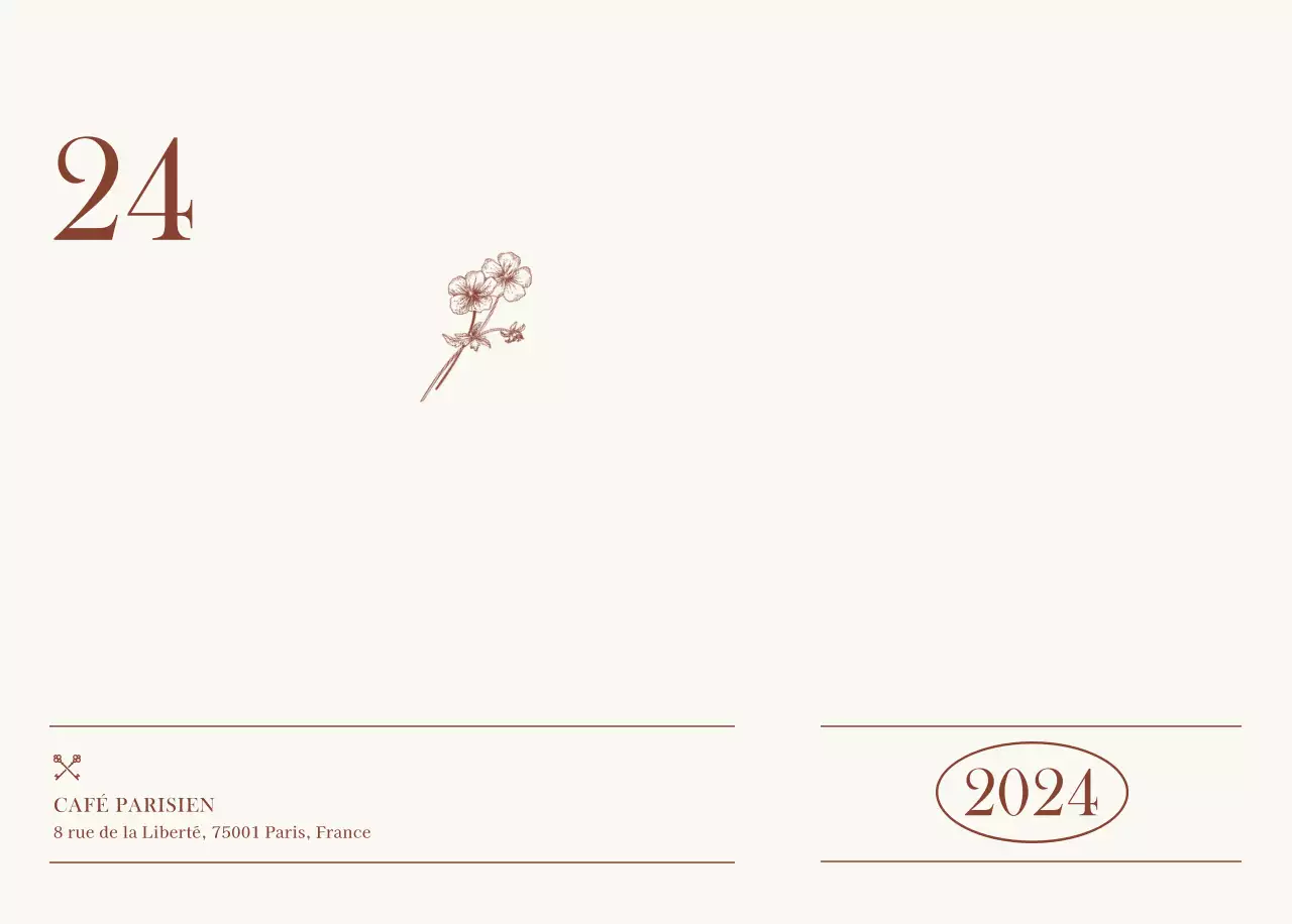 Mise en page de photos de cafés émotionnels en beige et marron