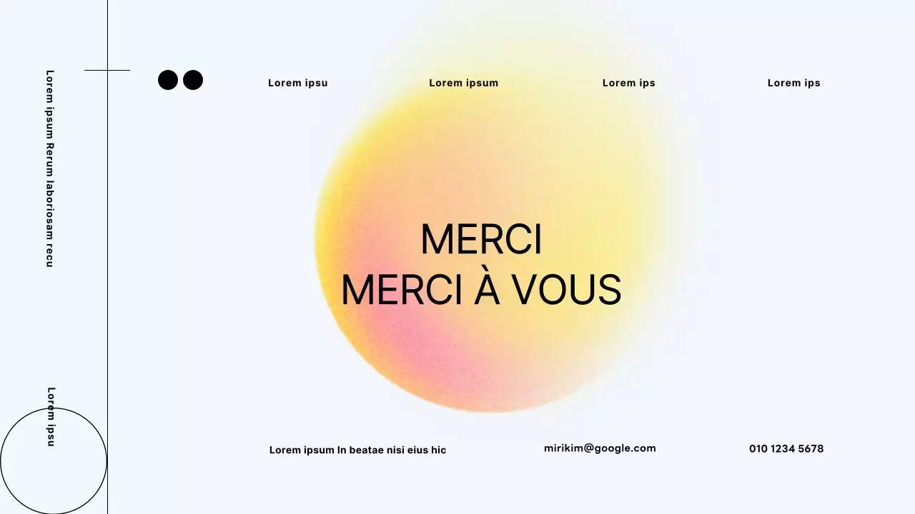 Proposition de processus de branding moderne de Neon