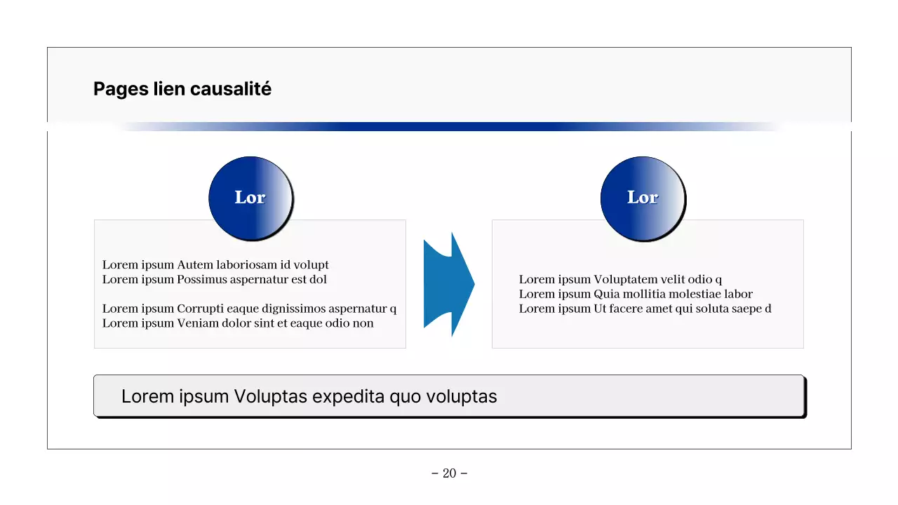 Rapport de base imprimable en bleu marine et gris