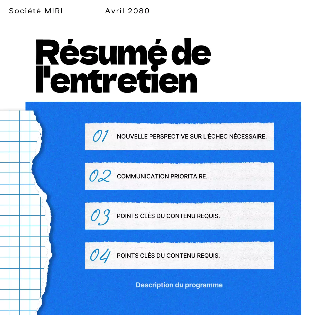 Promouvoir les concerts de la Marche orange et bleue