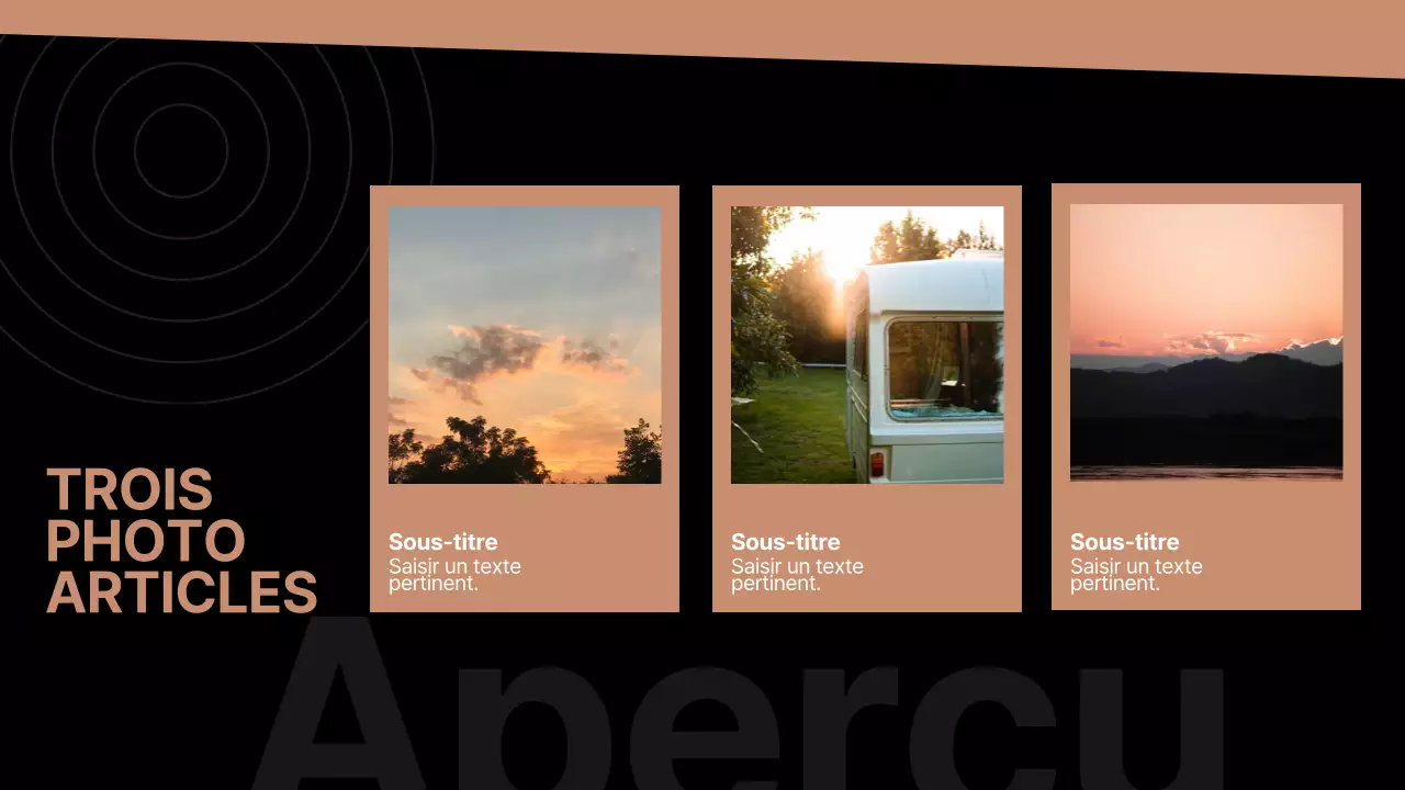 Brown and Black Minimal Multiple Layout Pages Report (Rapport sur les pages minimales à mise en page multiple)