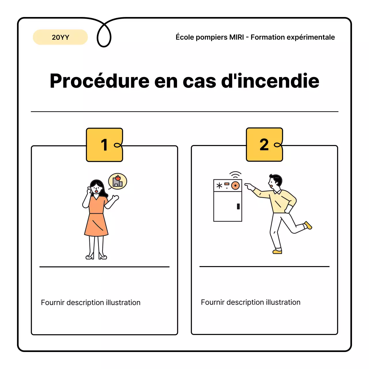Les bases du jaune et de l'orange et une jolie petite fiche d'information sur l'éducation au feu