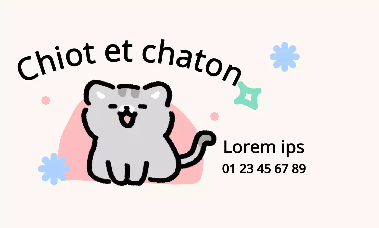 Une animalerie colorée avec un concept mignon mettant en scène des personnages animaliers