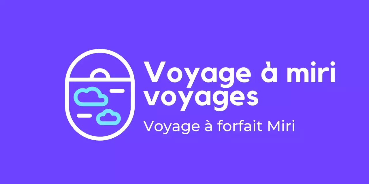 Logo d'agence de voyage simple, propre et illustré
