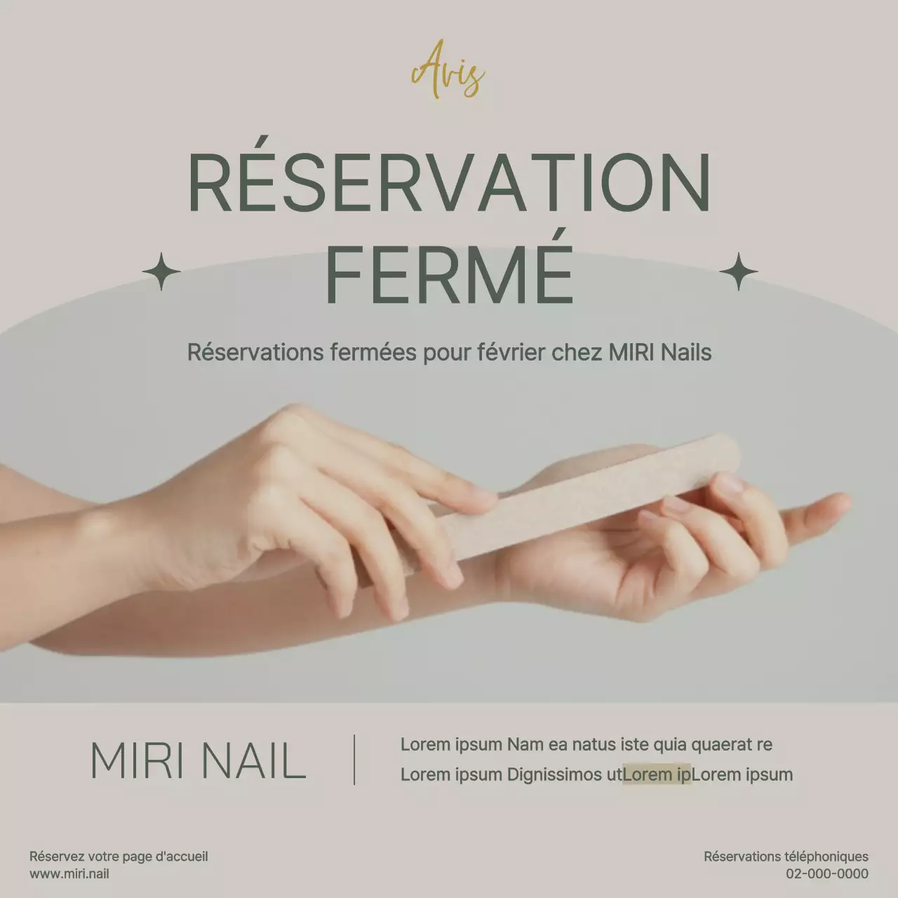 Un guide pour clore un simple rendez-vous d'ongles en beige et menthe