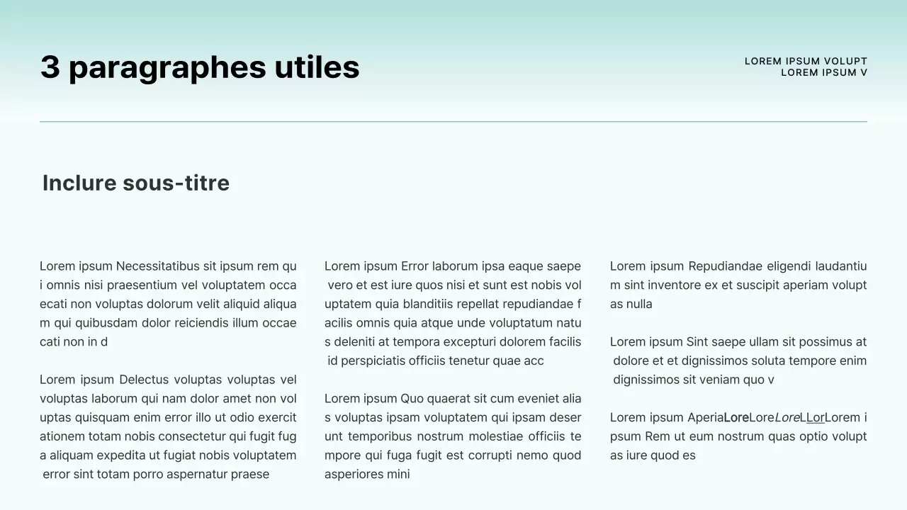 Un simple rapport d'activité en arc-en-ciel et en noir