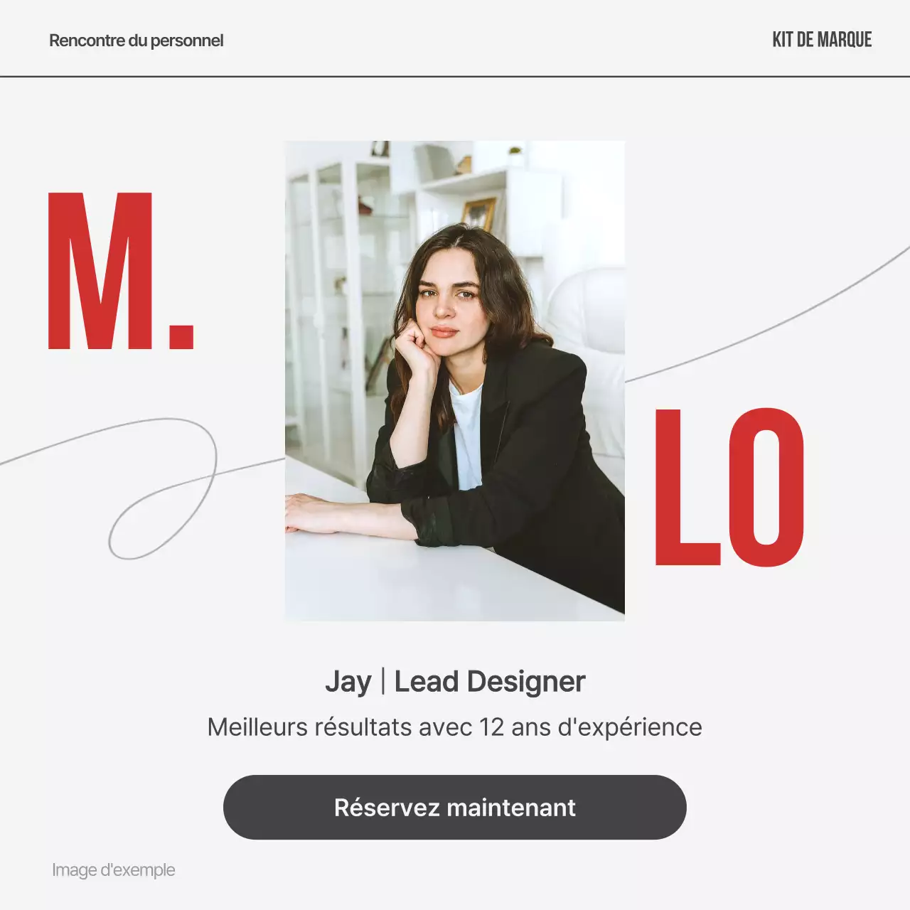 Poste de la marque Red's modern hair