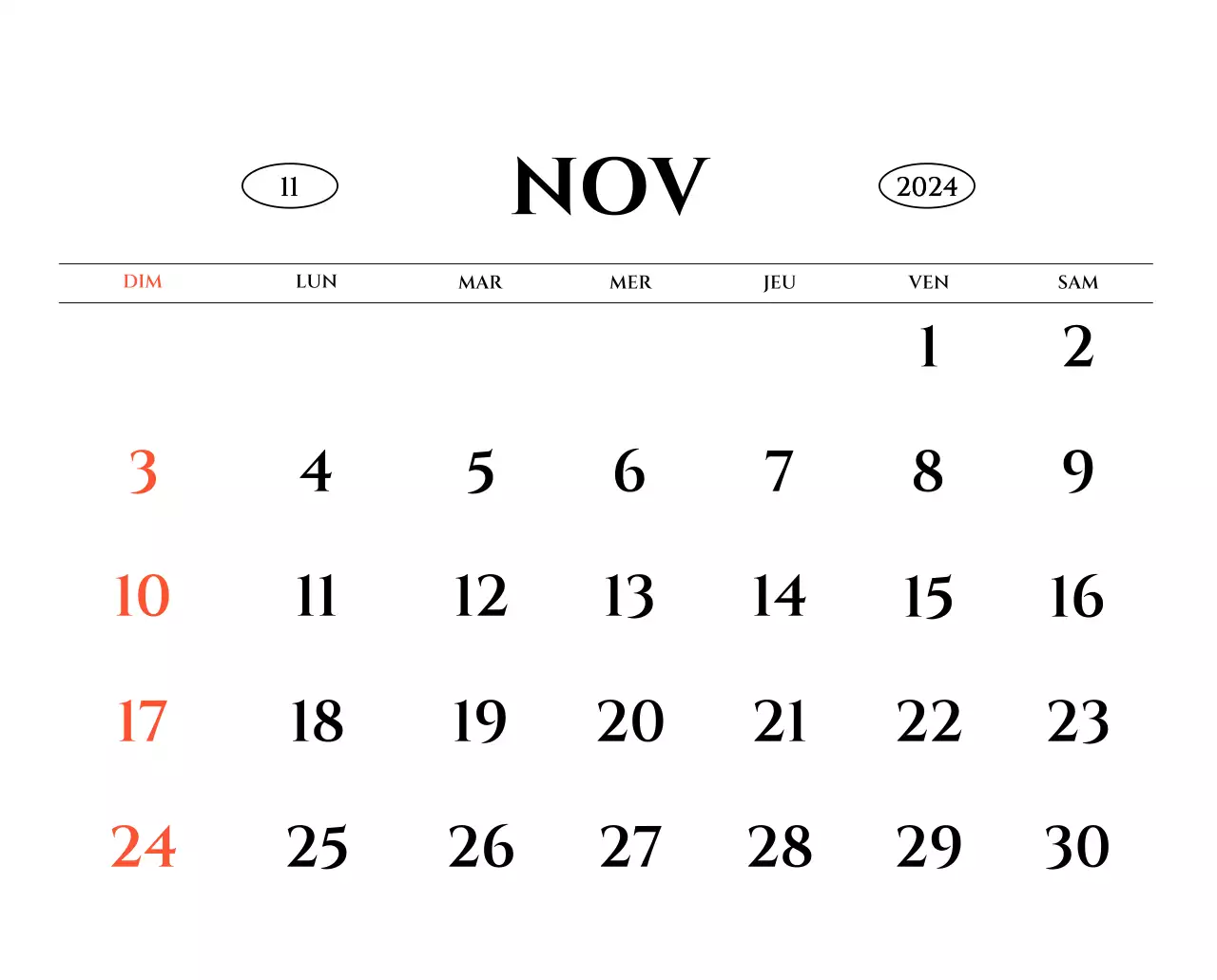 Calendrier mural de style simple avec concept de photographie de voyage émotionnelle en noir et blanc