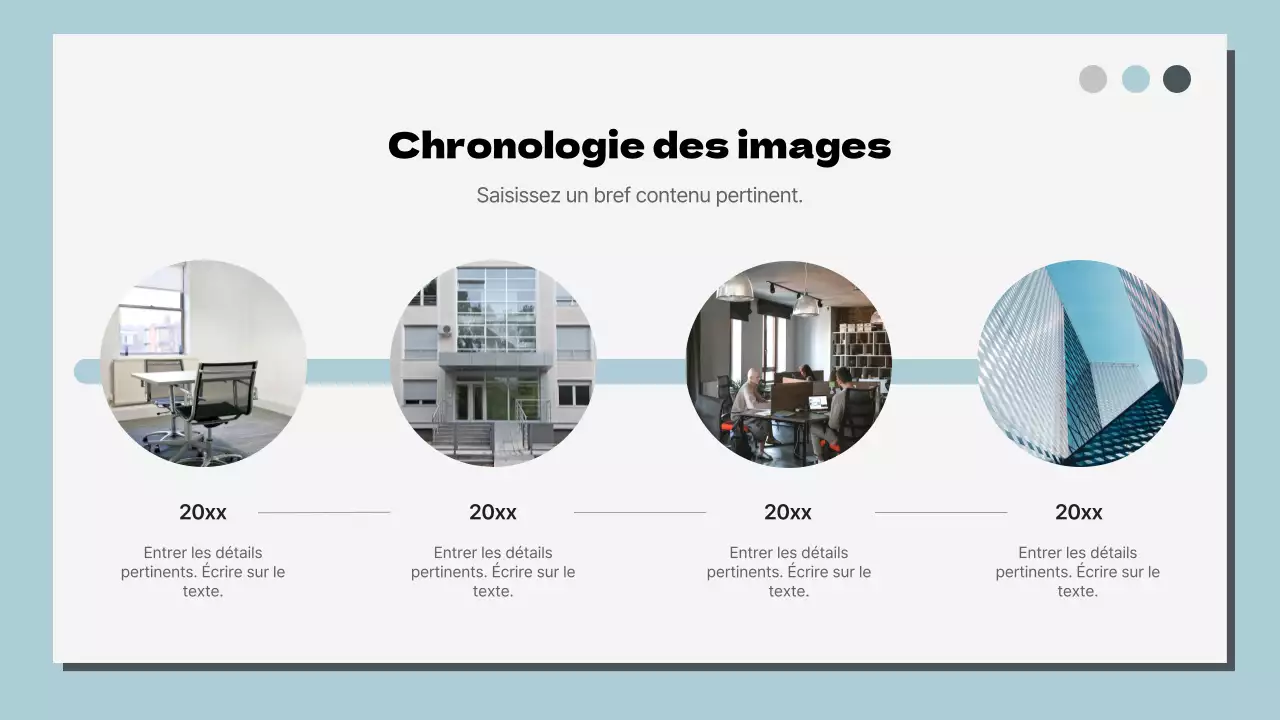 Rapport de mise en page classique multi-pages bleu ciel et blanc