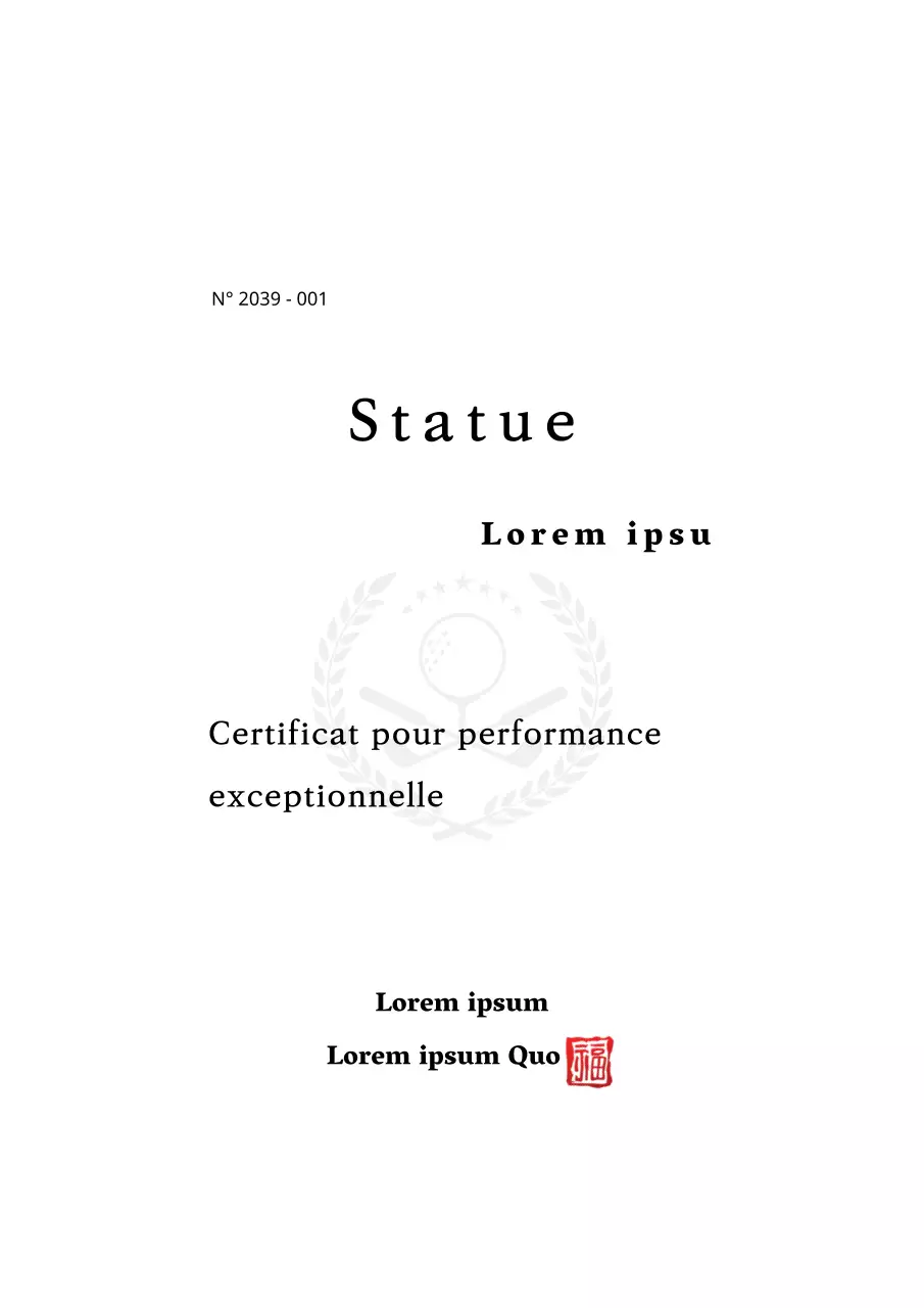 Les récompenses sportives ont de la classe grâce aux empattements