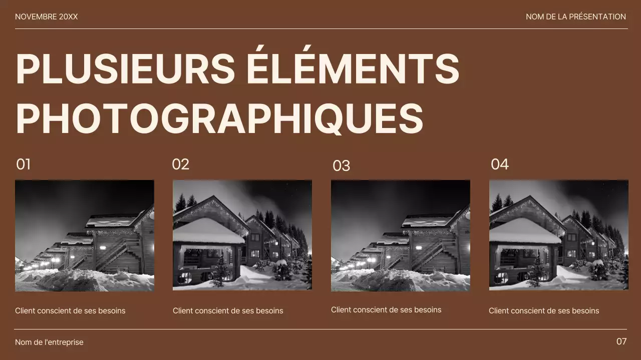 Kaki et brun Minimal Diverse Layout Pages Report