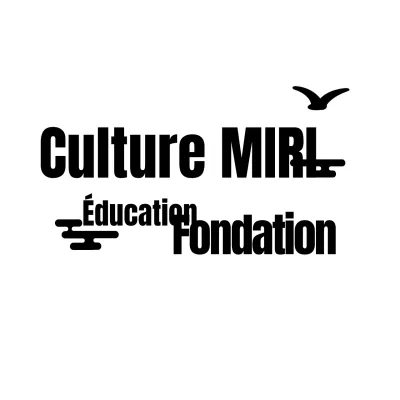 Logo d'une fondation d'organisation éducative avec concept typographique