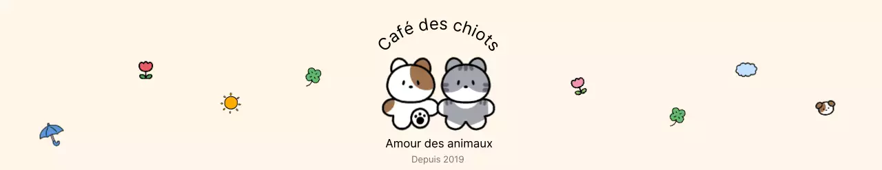 Faites la promotion de votre animalerie grâce à de jolies illustrations d'animaux