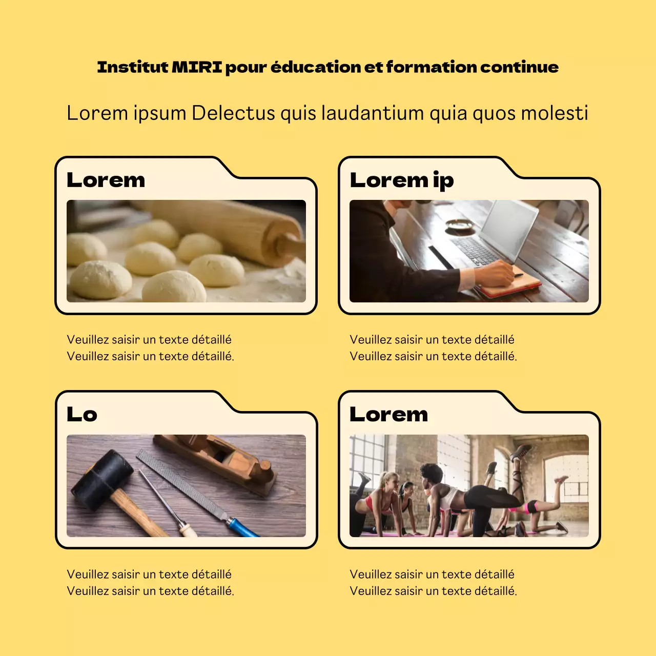 Promouvoir le recrutement d'étudiants dans le centre jaune d'éducation et de formation tout au long de la vie