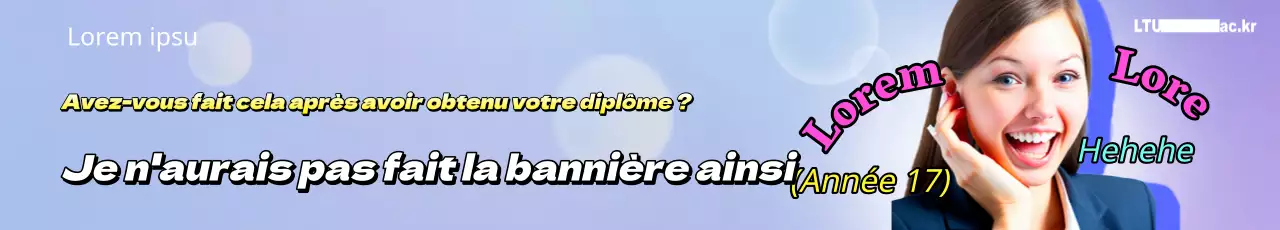 Miniature accrocheuse de félicitations pour la remise d'un diplôme sur un fond violet brillant