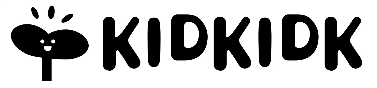 Café pour enfants avec icône d'un bourgeon souriant