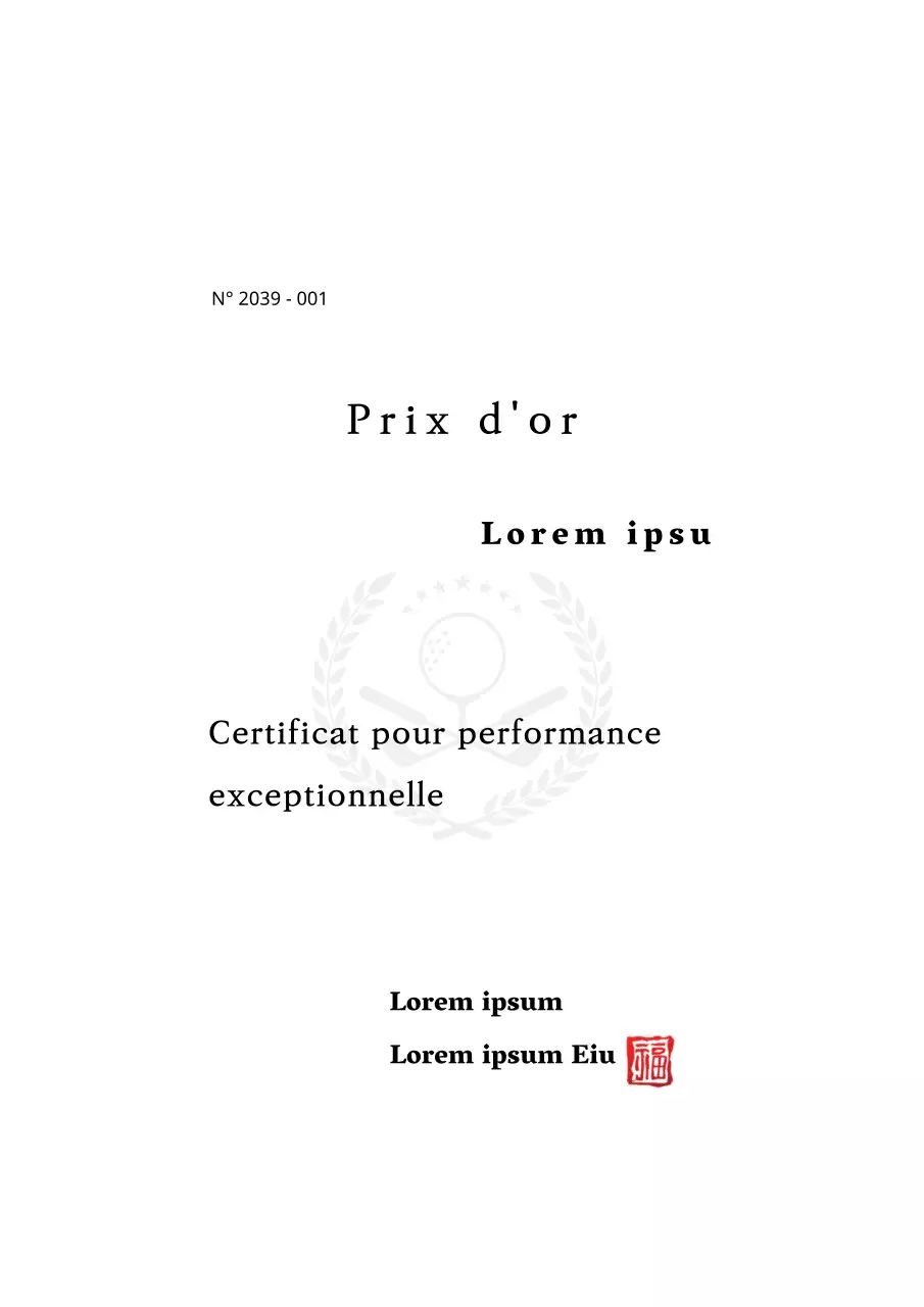 Des récompenses sportives avec Golf Illustrated pour une touche de classe