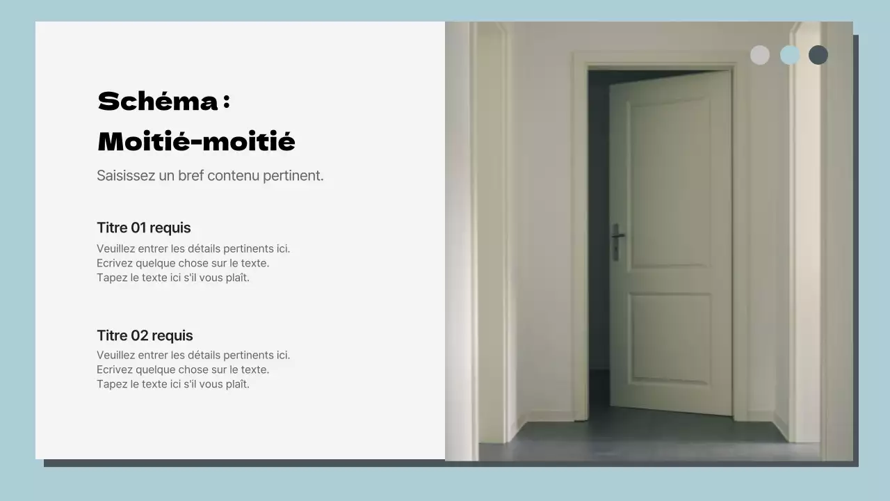 Rapport de mise en page classique multi-pages bleu ciel et blanc