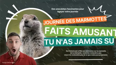 La marmotte verte et orange flashy Faits amusants sur la journée de la marmotte Introduction
