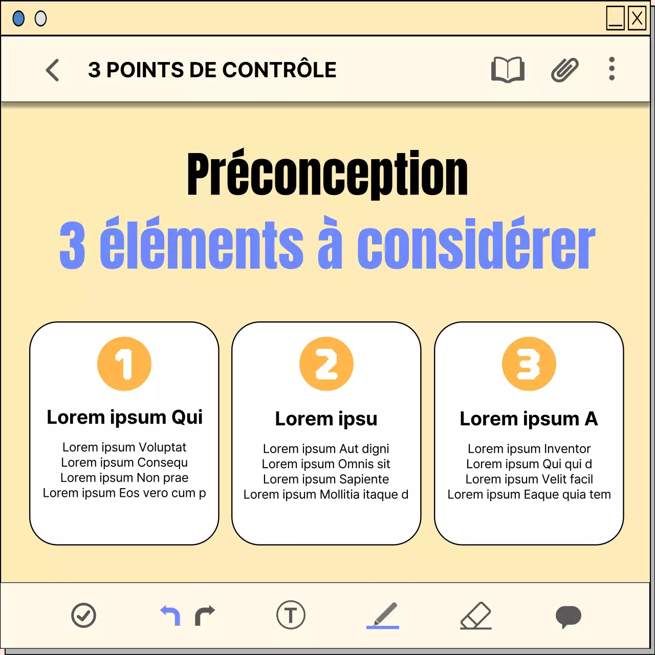 Un guide de planification de carrière avec un concept de bloc-notes jaune et kitsch
