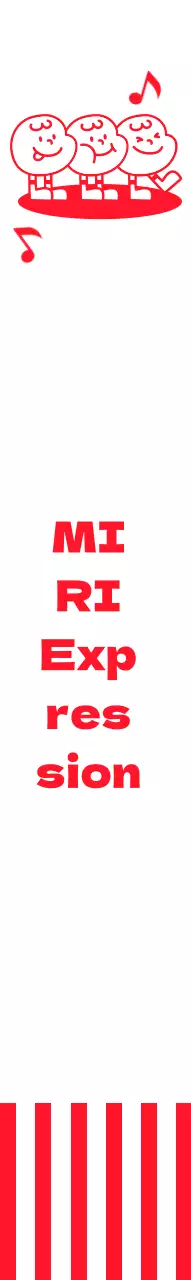 Un bistrot avec des rayures rouges et des personnages