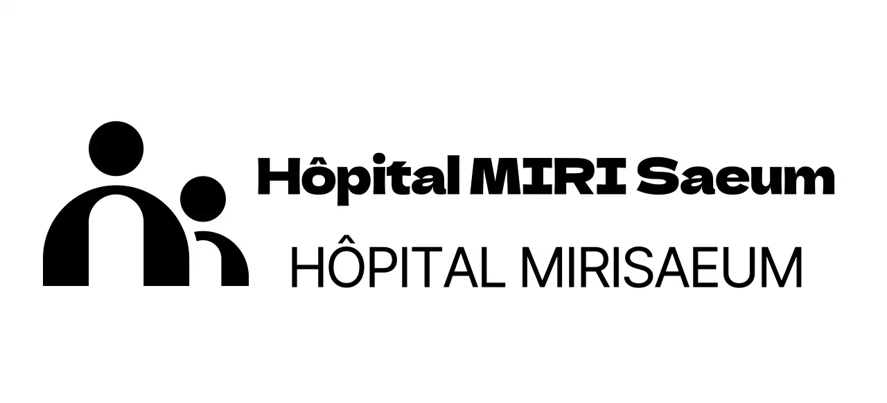Logo simple et illustré d'un hôpital