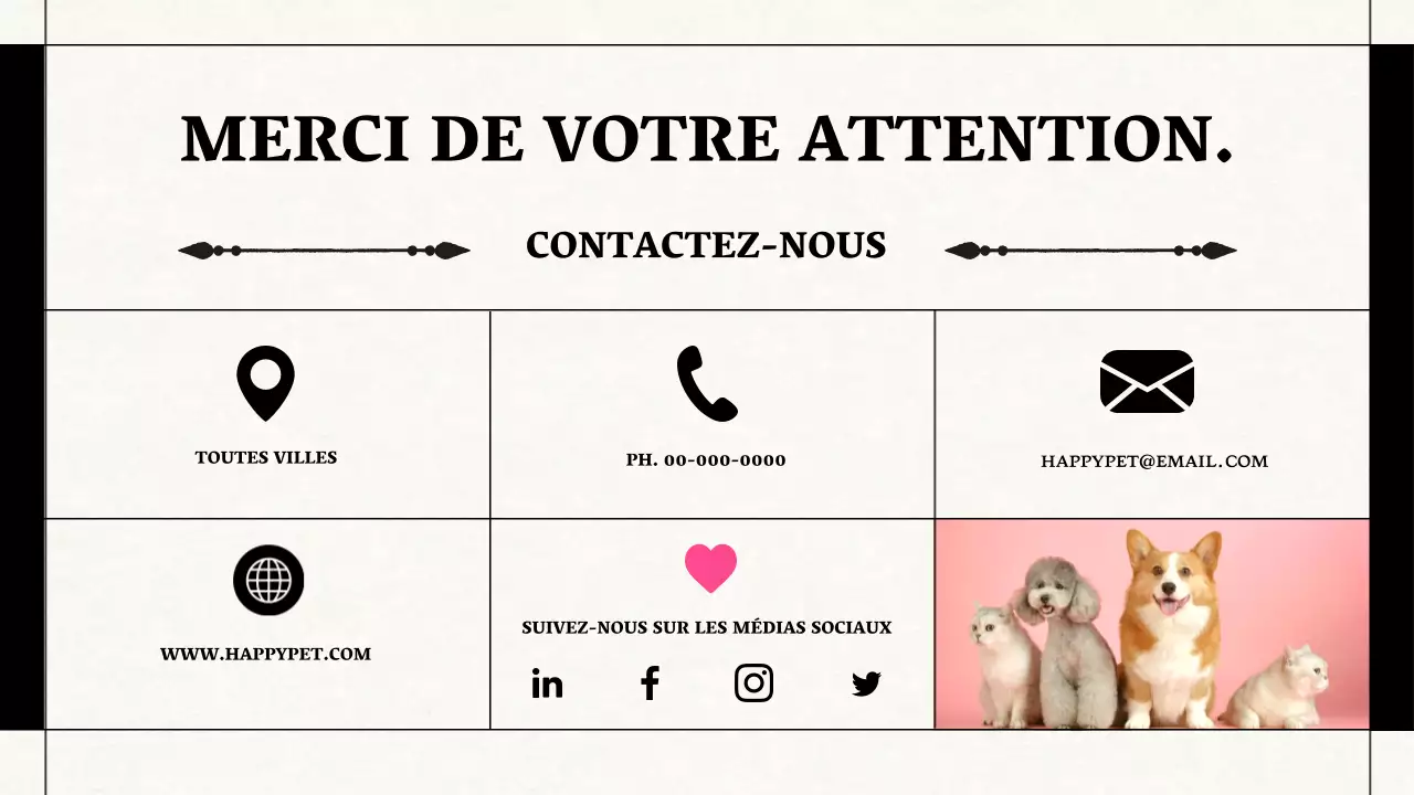 Matériel d'affaires sur le thème du journal en noir et rose