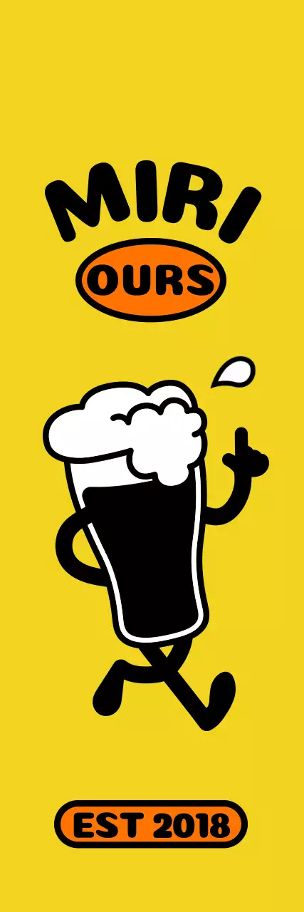 Descriptions d'aliments avec des personnages de bière mignons