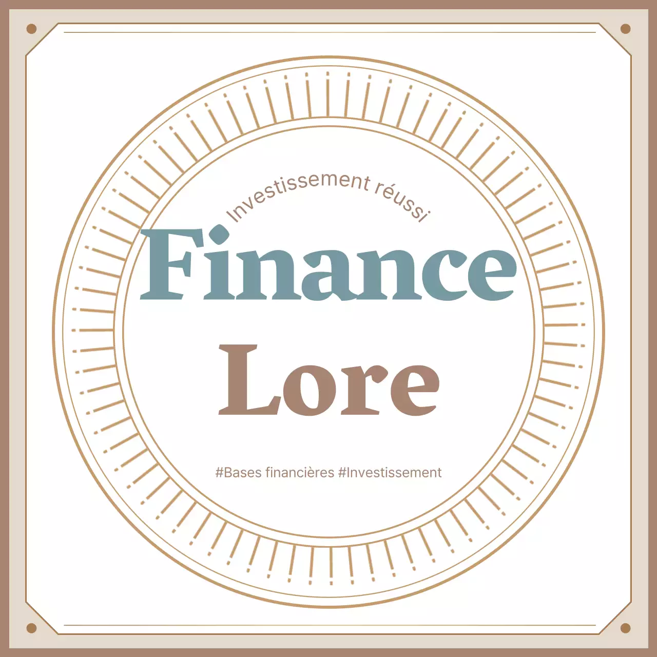 Les trois principes du beige, la finance de luxe