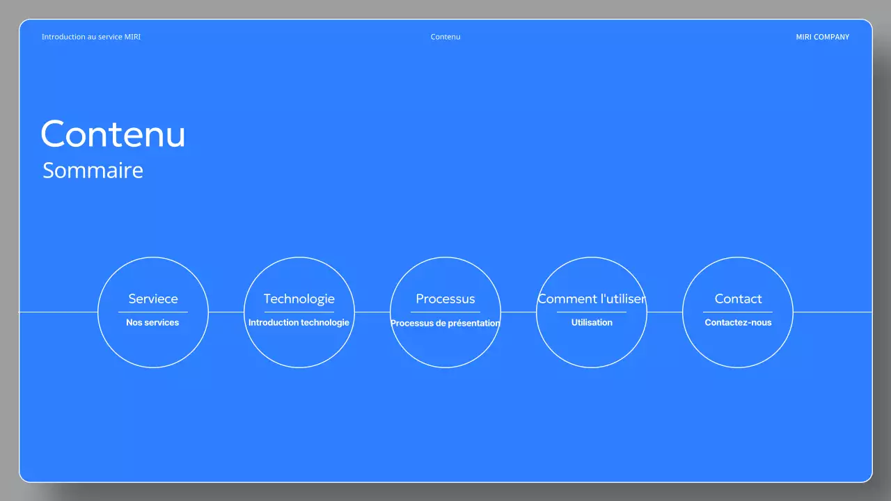 Un simple cahier des charges en noir et bleu