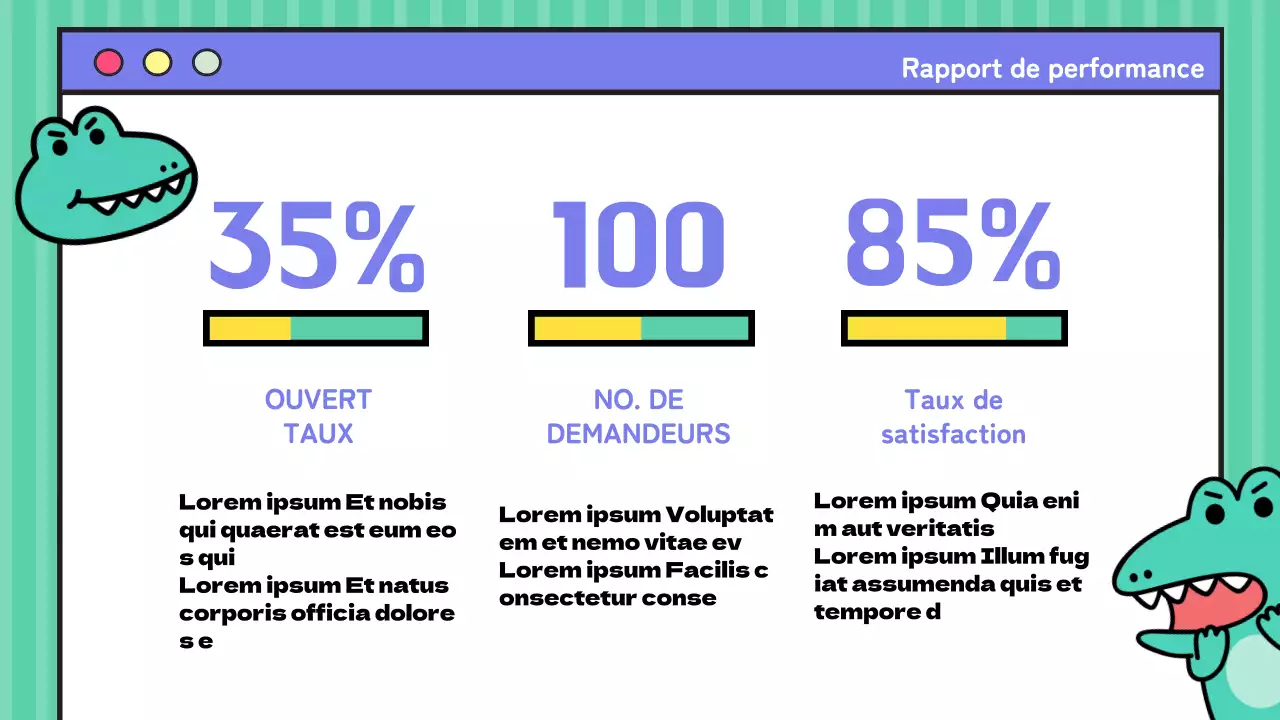 Rapport de notes d'étude sur le marketing tendance jaune et violet