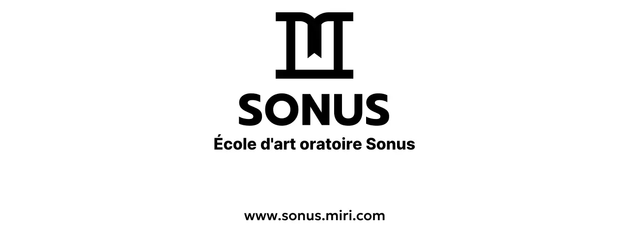 Conception d'une école de rhétorique avec une icône représentant un podium