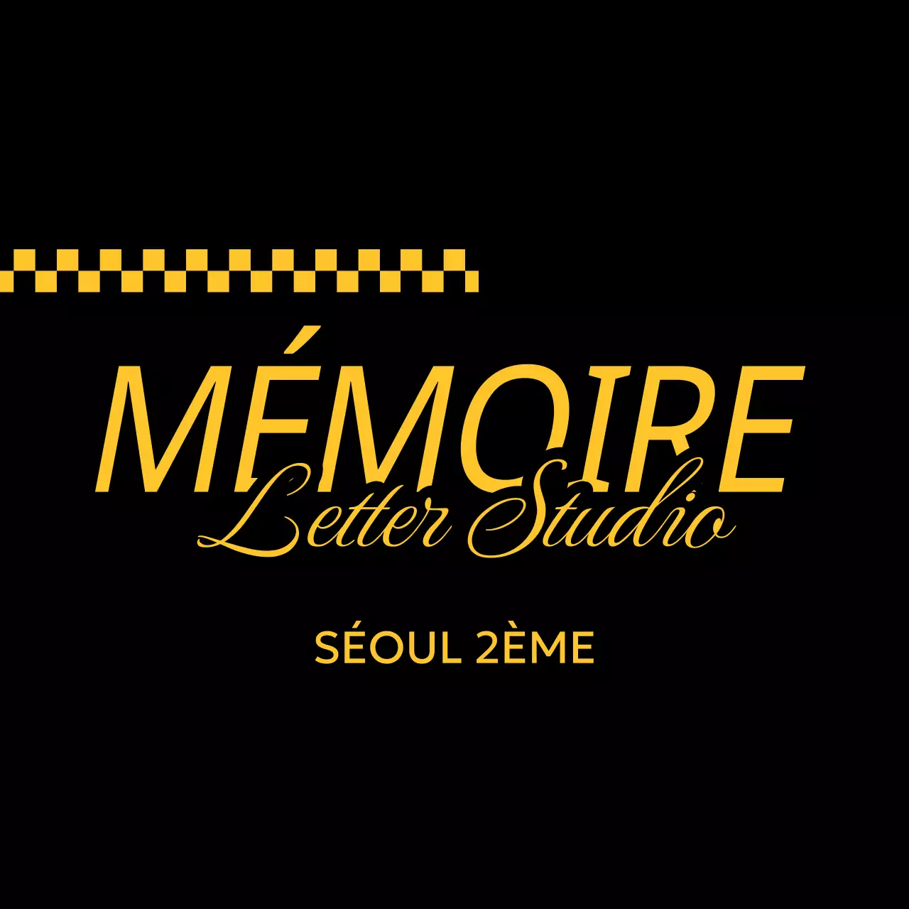 Conception d'une papeterie élégante sur fond noir