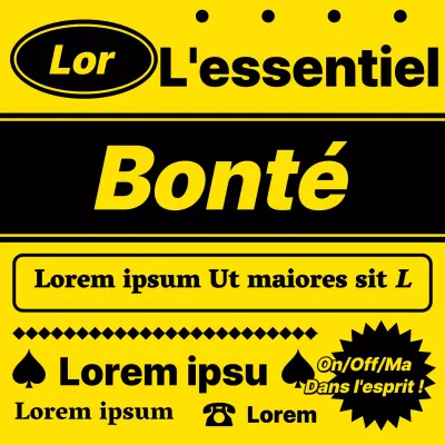 Une devise scolaire rétro en jaune et noir @schoolmarms