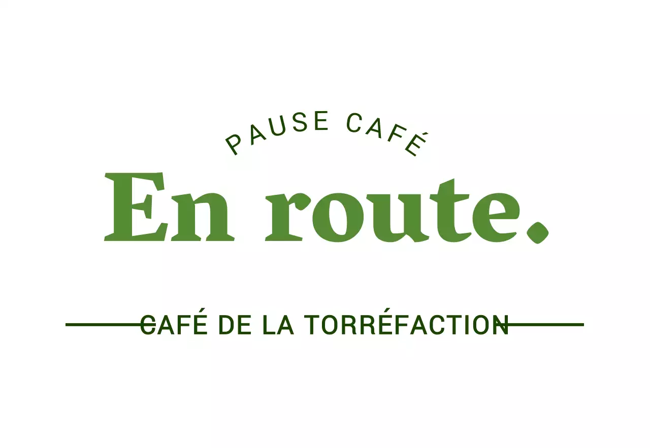 Signalisation des cafés d'inspiration vintage