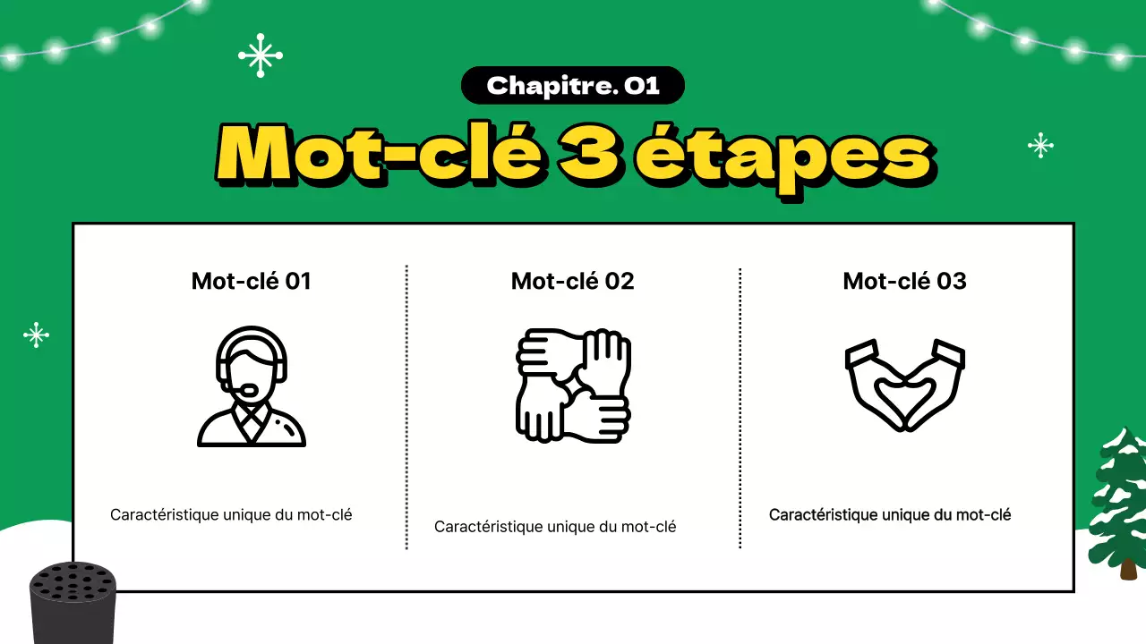 Matériel de formation des volontaires sur fond rouge, tendance hiver