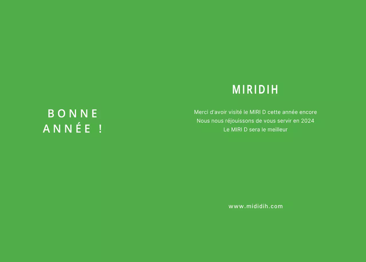 Calendrier de bureau illustré vert sur le thème de la famille