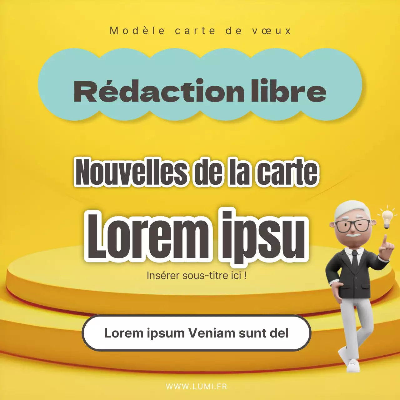 Un ensemble kitsch en jaune et bleu clair