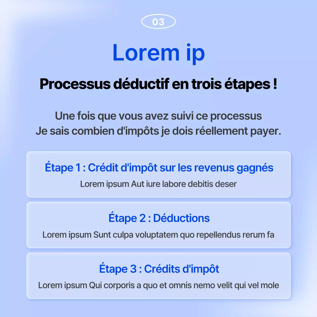 Promouvoir le rangement de fin d'année en bleu et bleu clair.