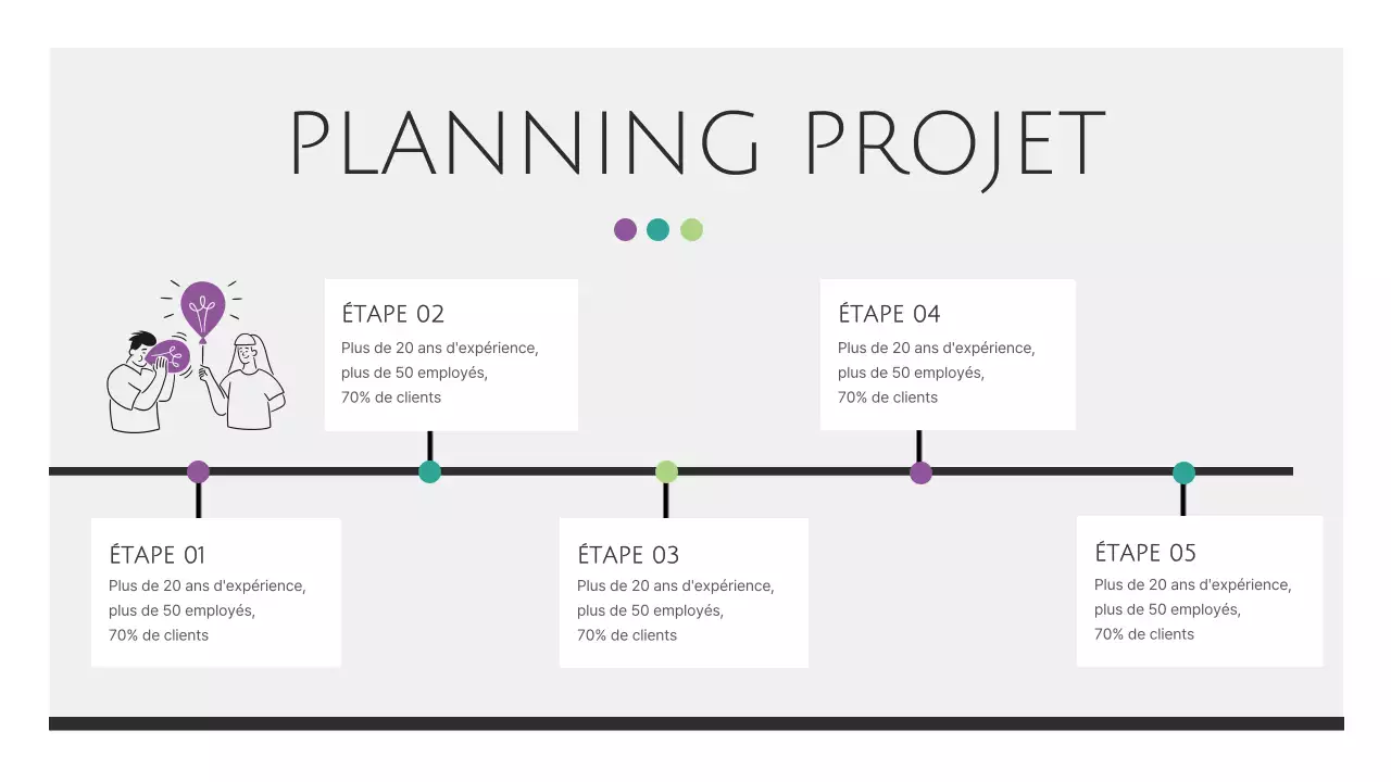 Matériaux élégants pour les rapports d'activité en noir et blanc