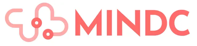 Conception de couleurs pour une organisation de bénévoles avec une icône représentant un cœur et un stéthoscope.