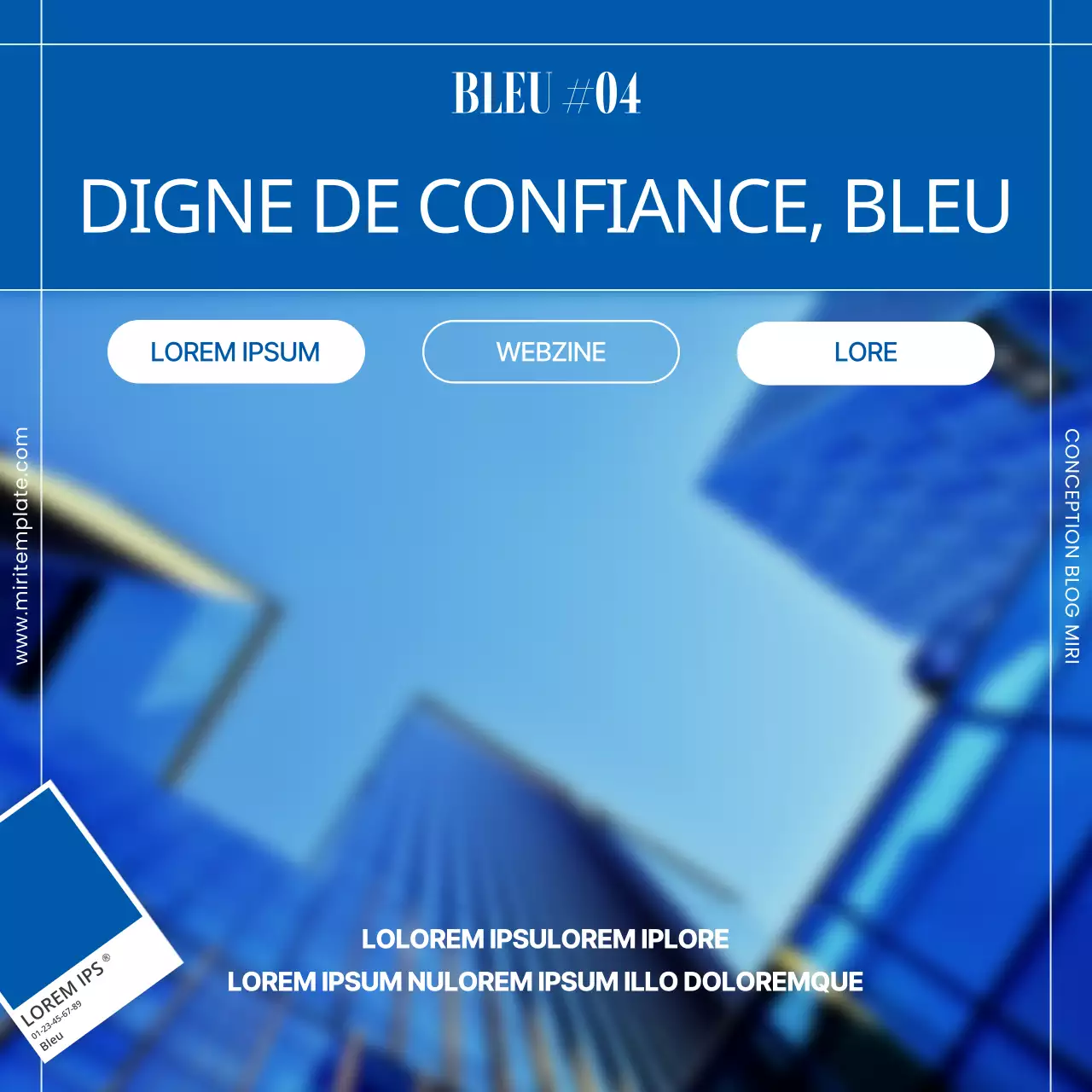 Des vignettes en rose et blanc avec un code couleur pour les médias sociaux