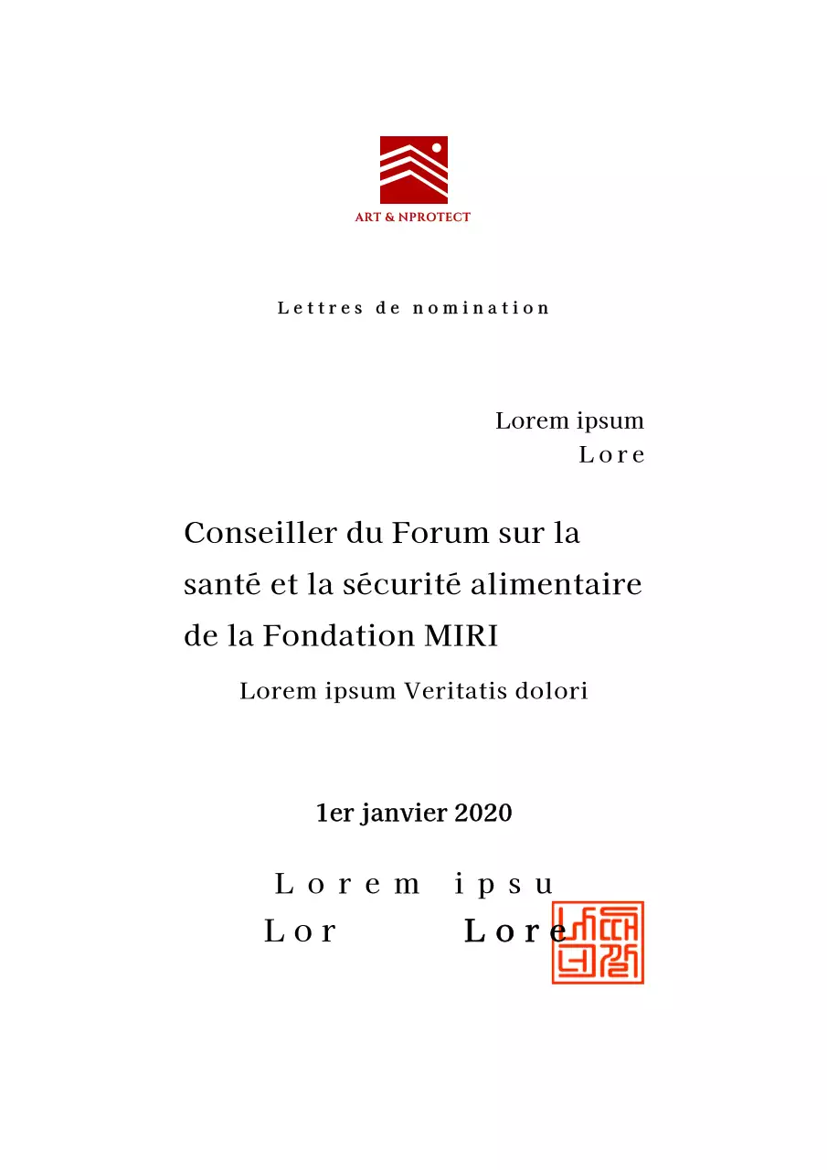 Conception d'un diplôme