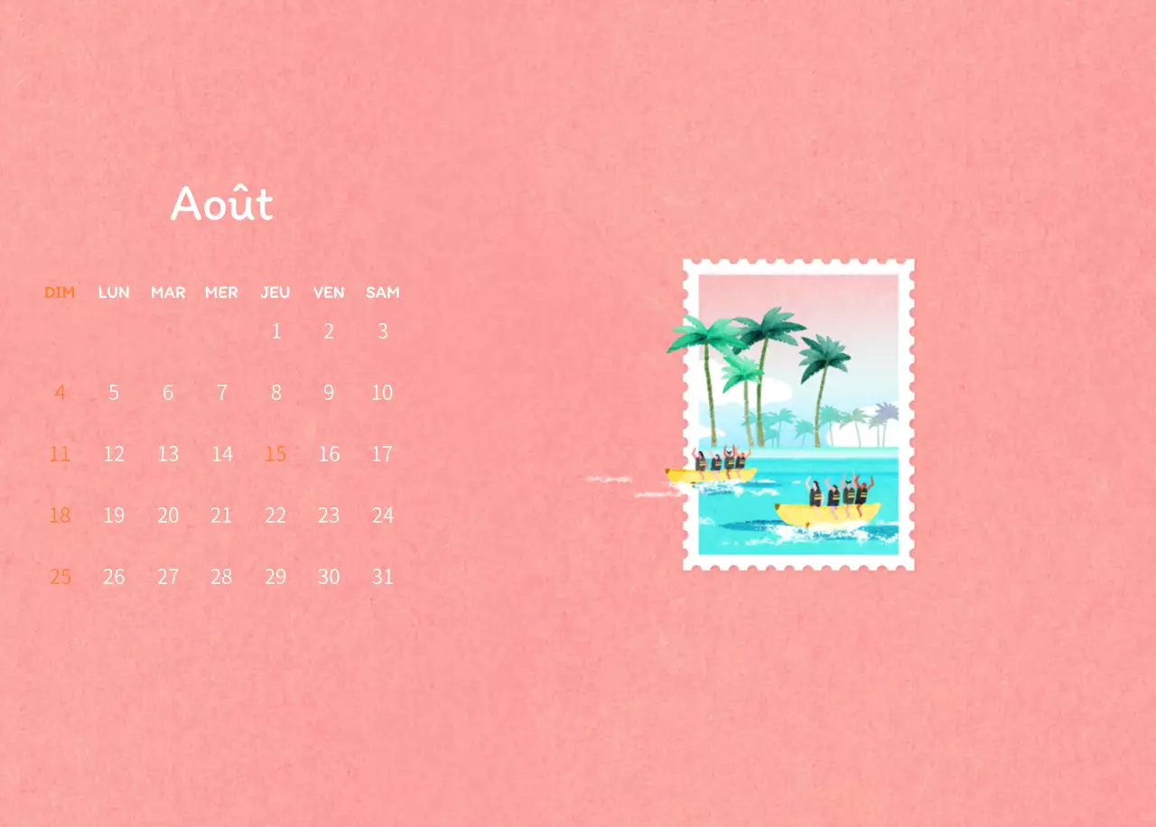 Illustrations de timbres avec un concept chaleureux