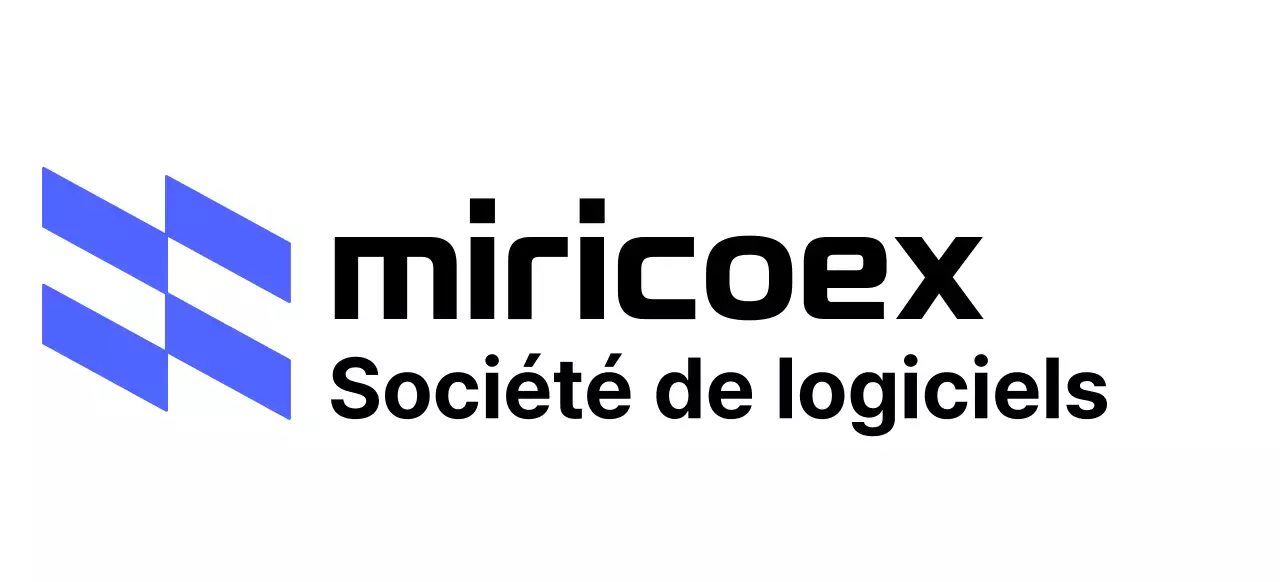 Logo d'entreprise avec un concept de forme inclinée