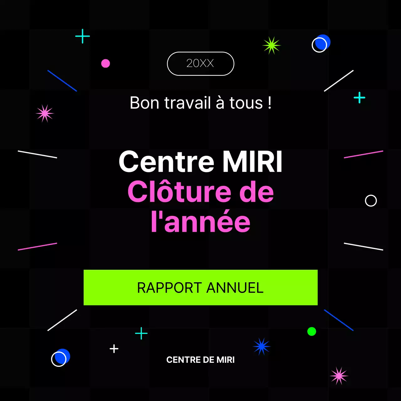 Des rapports de fin d'année kitsch en rose vif et couleurs fluorescentes