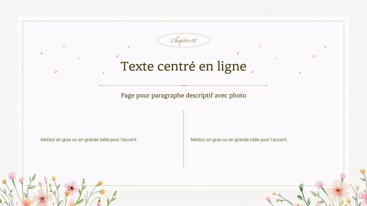 Proposition de fond floral aquarelle luxueux en ivoire