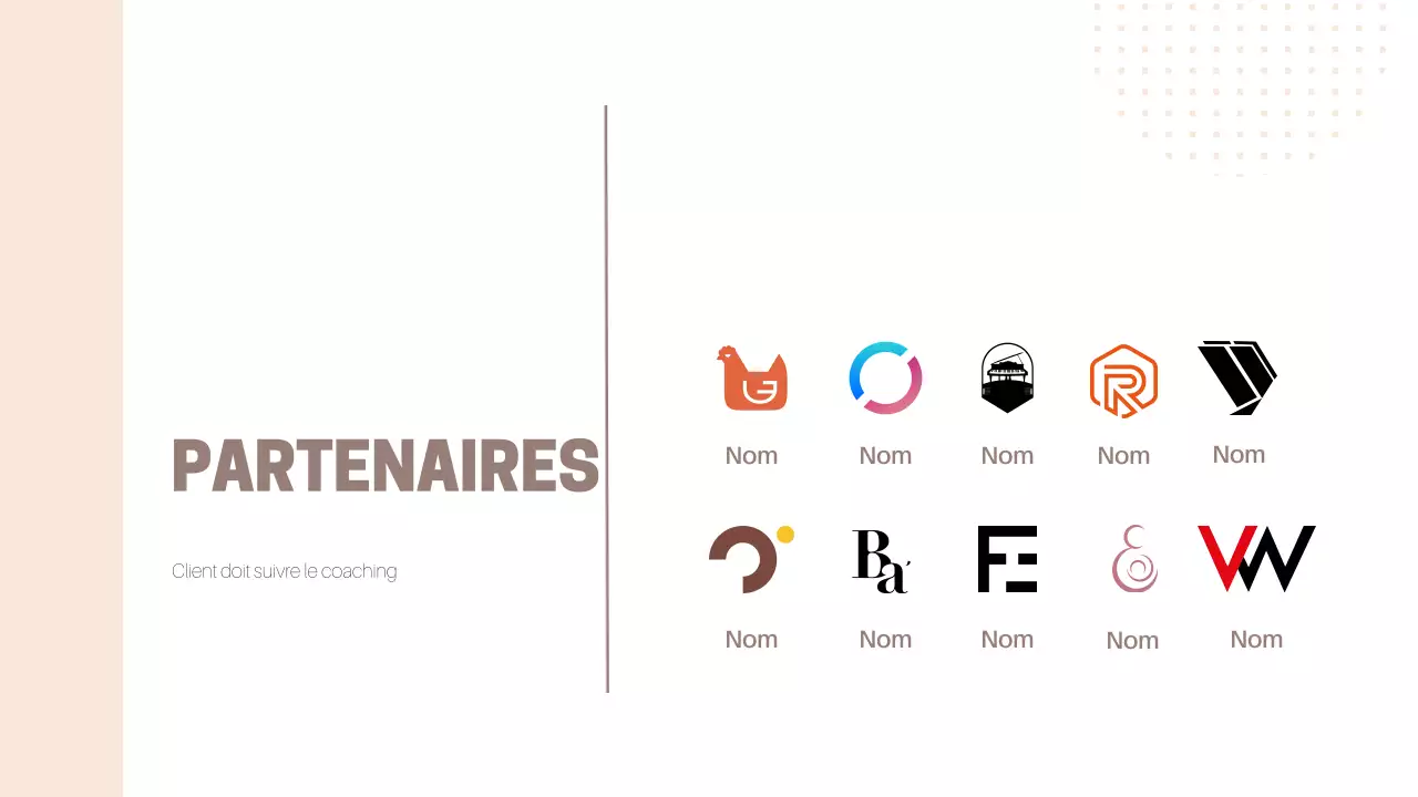 Matériel d'affaires classique en beige et marron