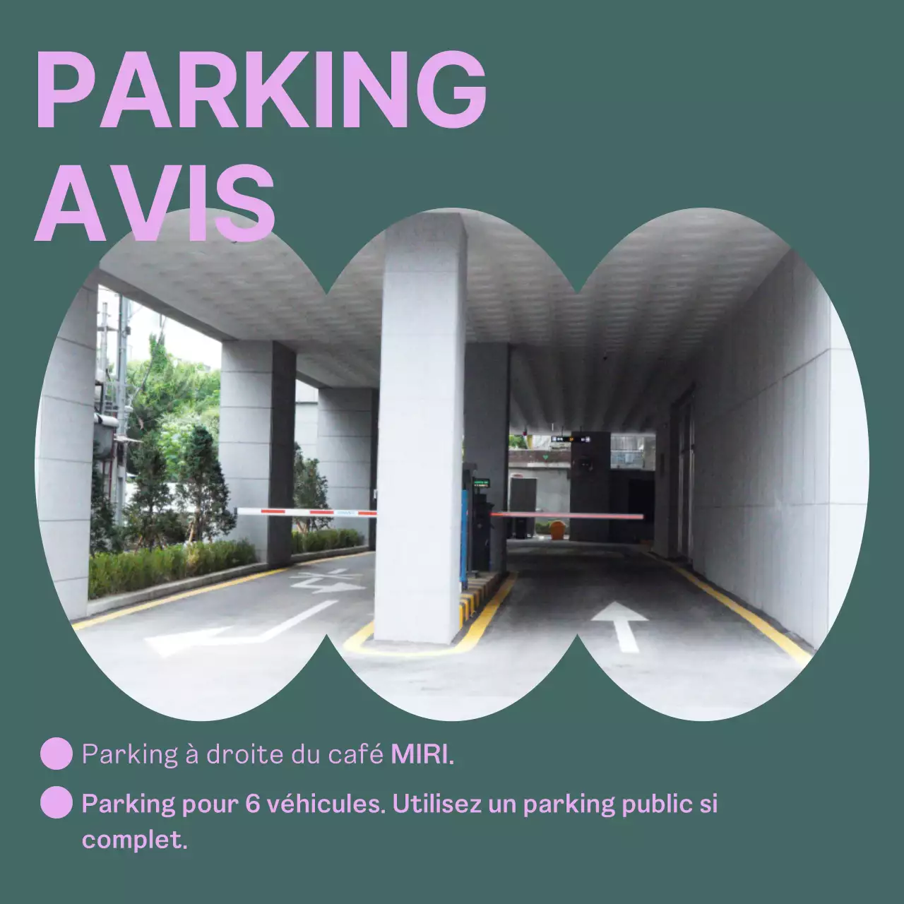 Avis simple de café en jaune et marron